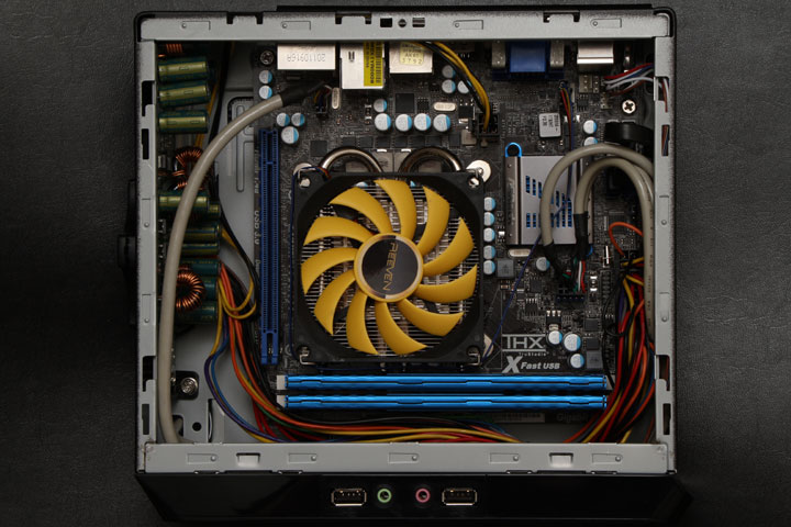 Core i7を120Wで動かす。(In Win IW-BQ660 / 120W + Vanxie RC-0801 + ASRock  Z68M-ITX/HT + Core i7 2700K): 自作PCのチラシ裏