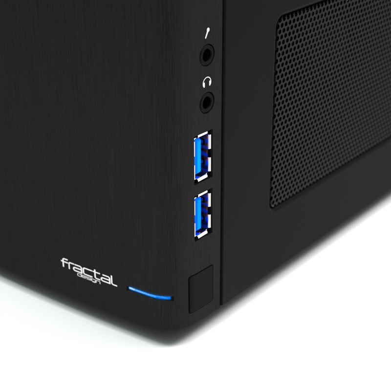 Fractal Design Node 304 (FD-CA-NODE-304-BL)とASUS P8H77-I: 自作PC