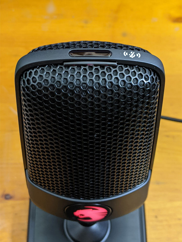ROCCAT　ゲーミングマイク　Torch ROC-1４-９１０（ブラック） Amazon.com: ROCCAT Torch USB Microphone, Studio-Grade Audio